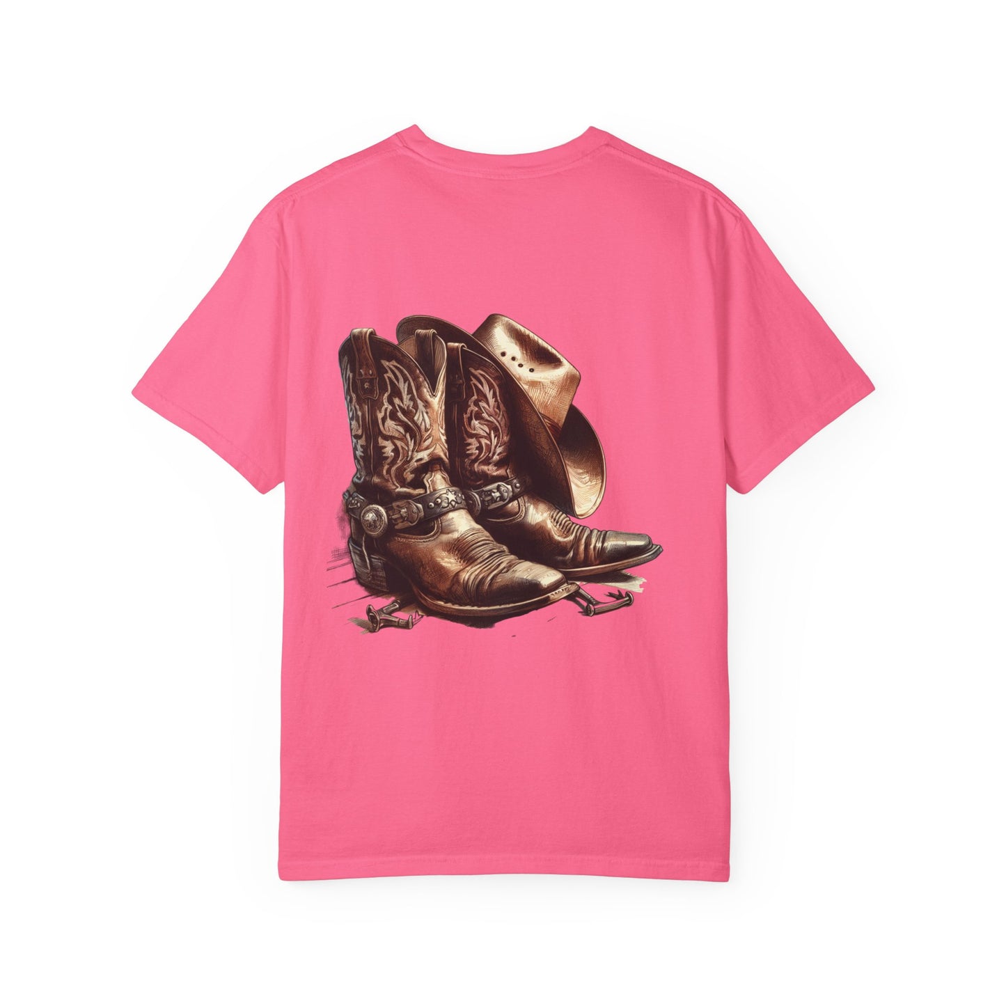 Unisex Garment-Dyed T-shirt | Western Wear Boots