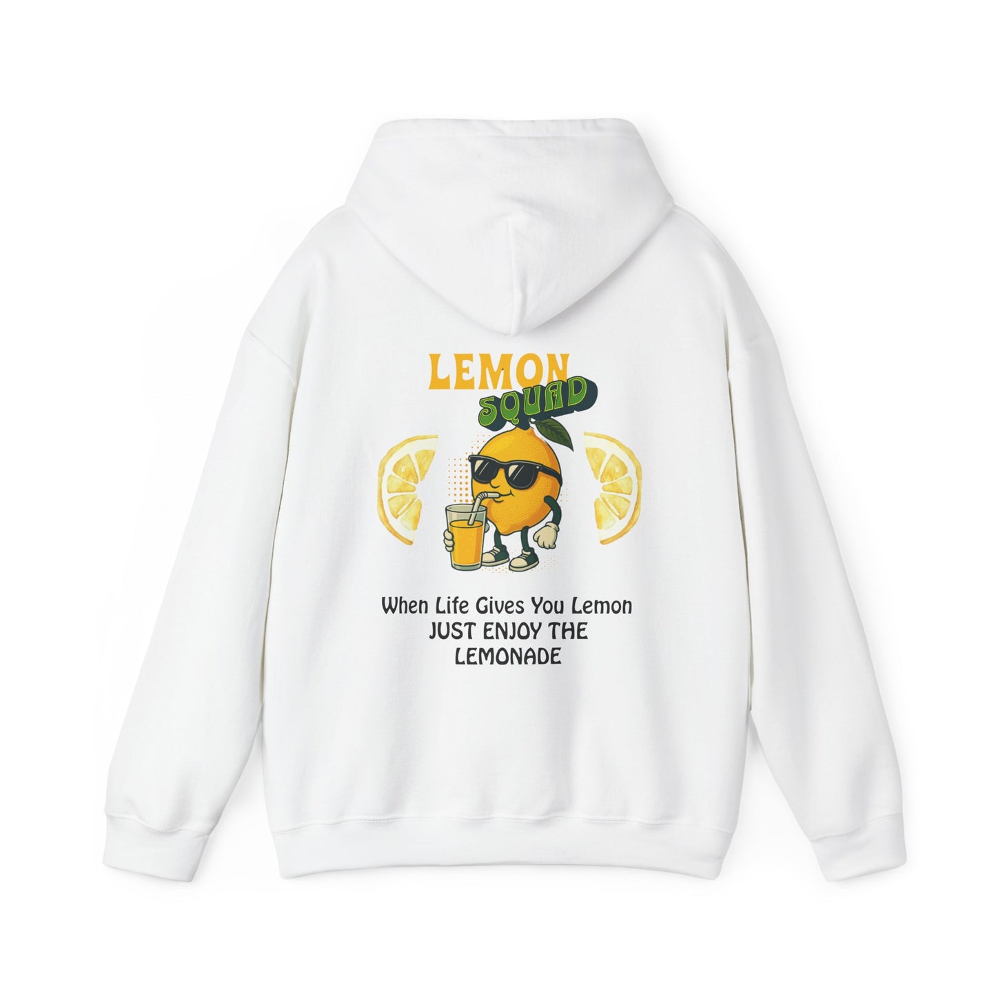 One Last Design Unisex Heavy Blend™ Hooded Sweatshirt | Lemons To Lemonade | Hoodie