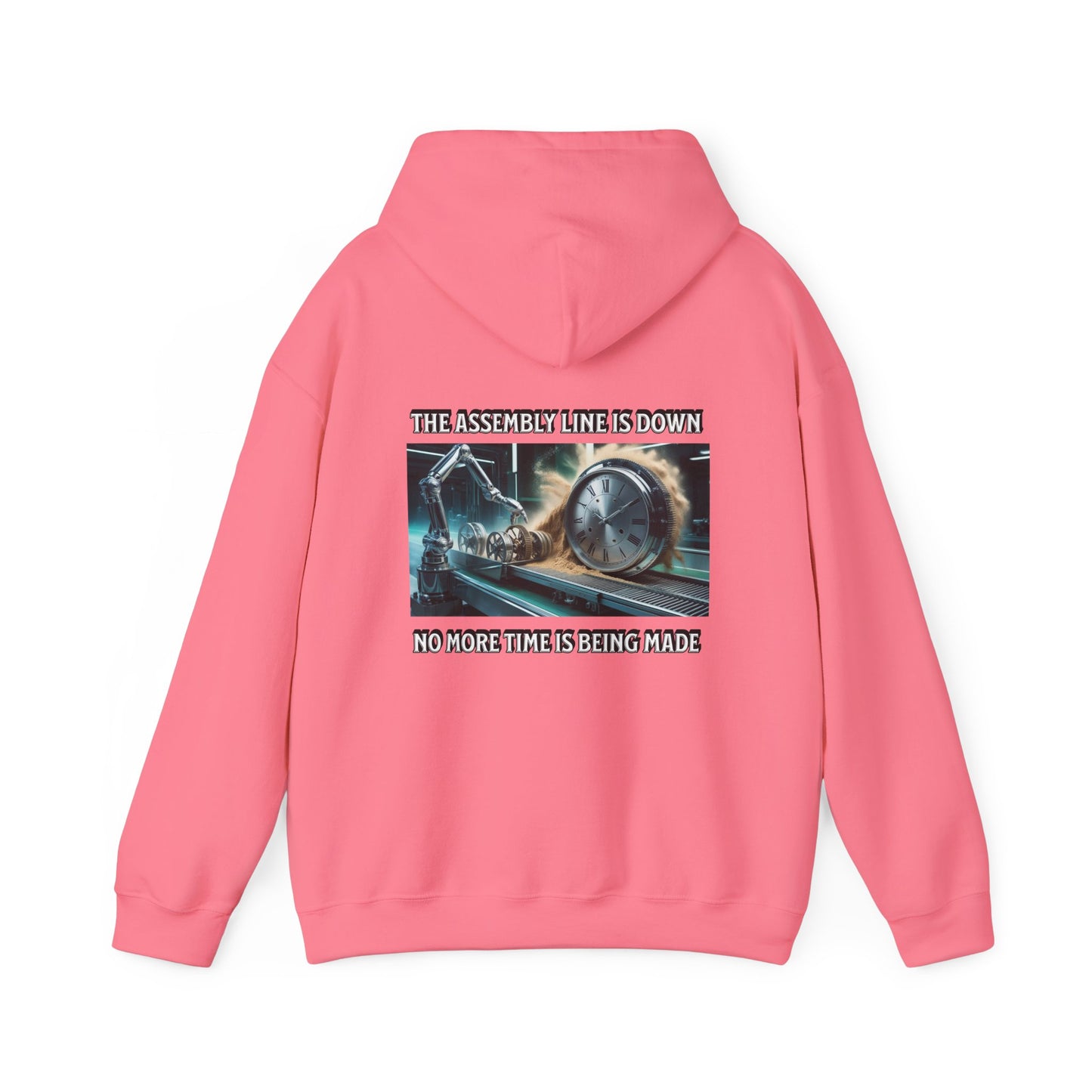 Unisex Heavy Blend™ Hooded Sweatshirt | No More Time Can Be Produced | Time Is A Limited Resource