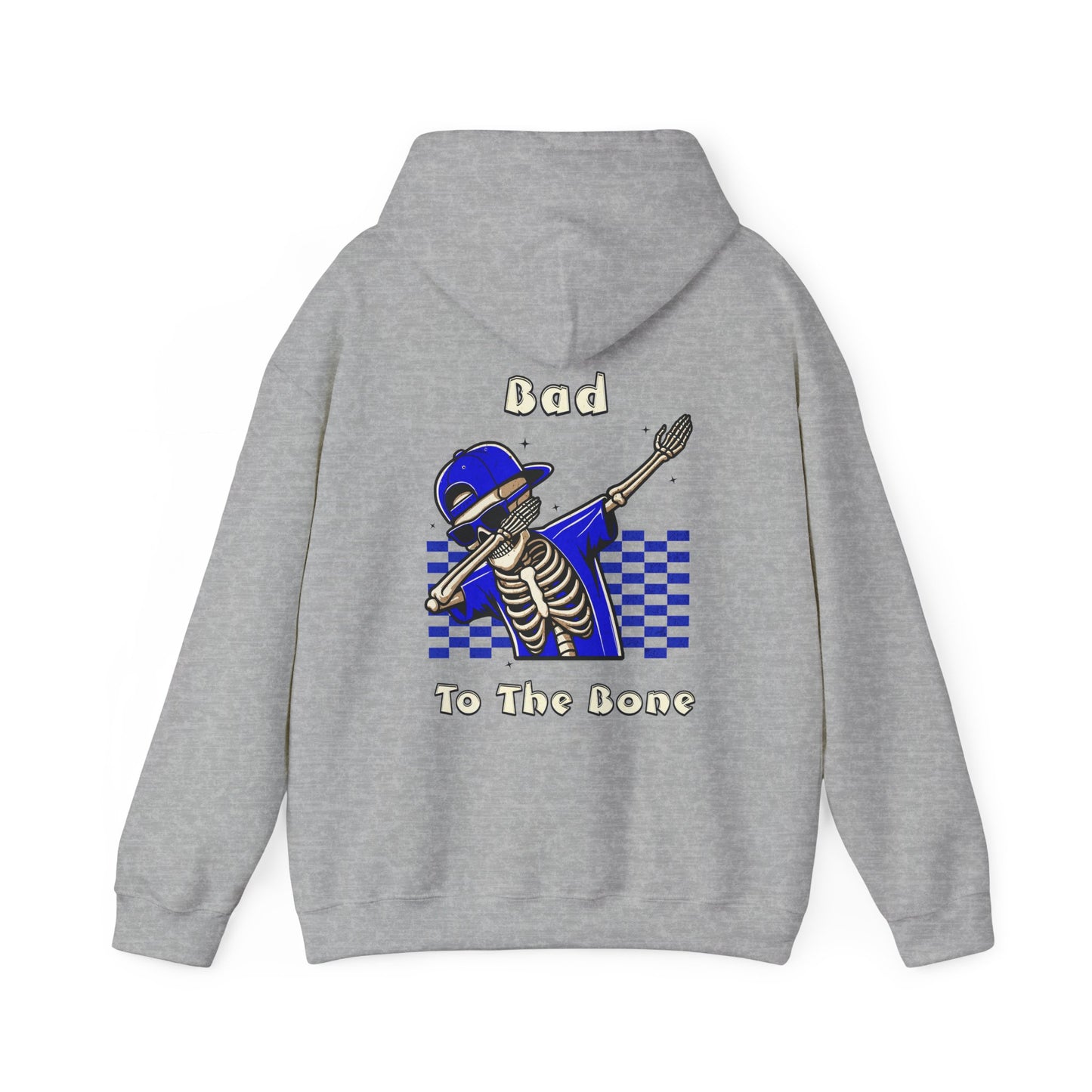 One Last Design Unisex Heavy Blend™ Hooded Sweatshirt | Bad To The Bone