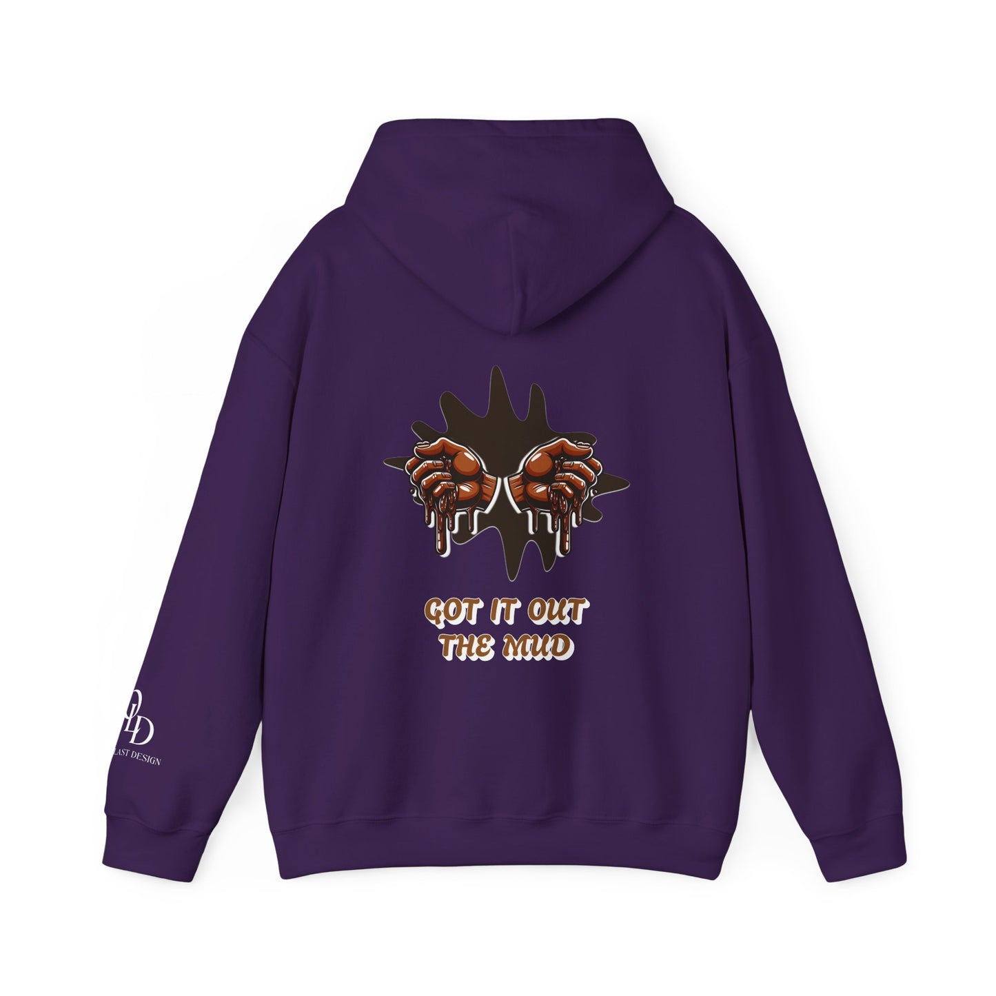 Unisex Heavy Blend Hooded Sweatshirt | Hard Times Made Me | Got It Out The Mud