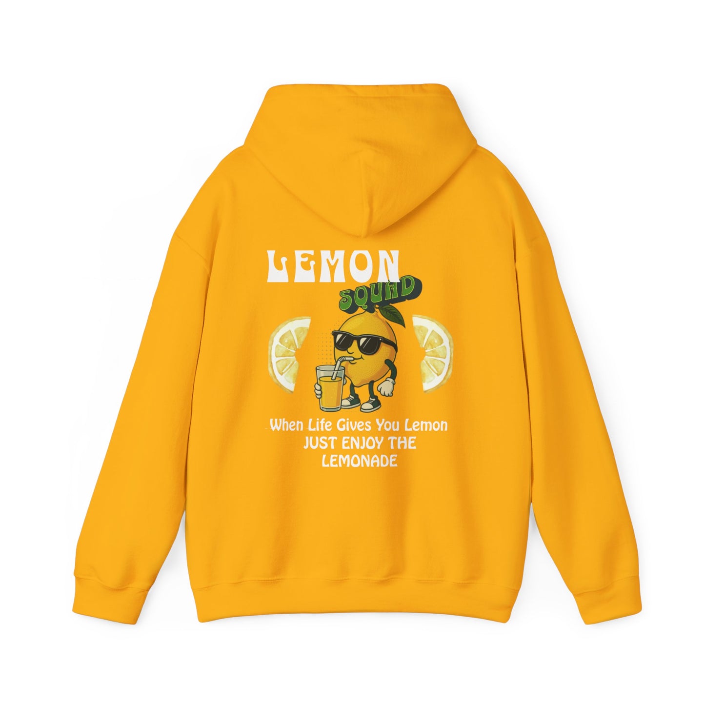 One Last Design Unisex Heavy Blend™ Hooded Sweatshirt | Lemons To Lemonade | Hoodie