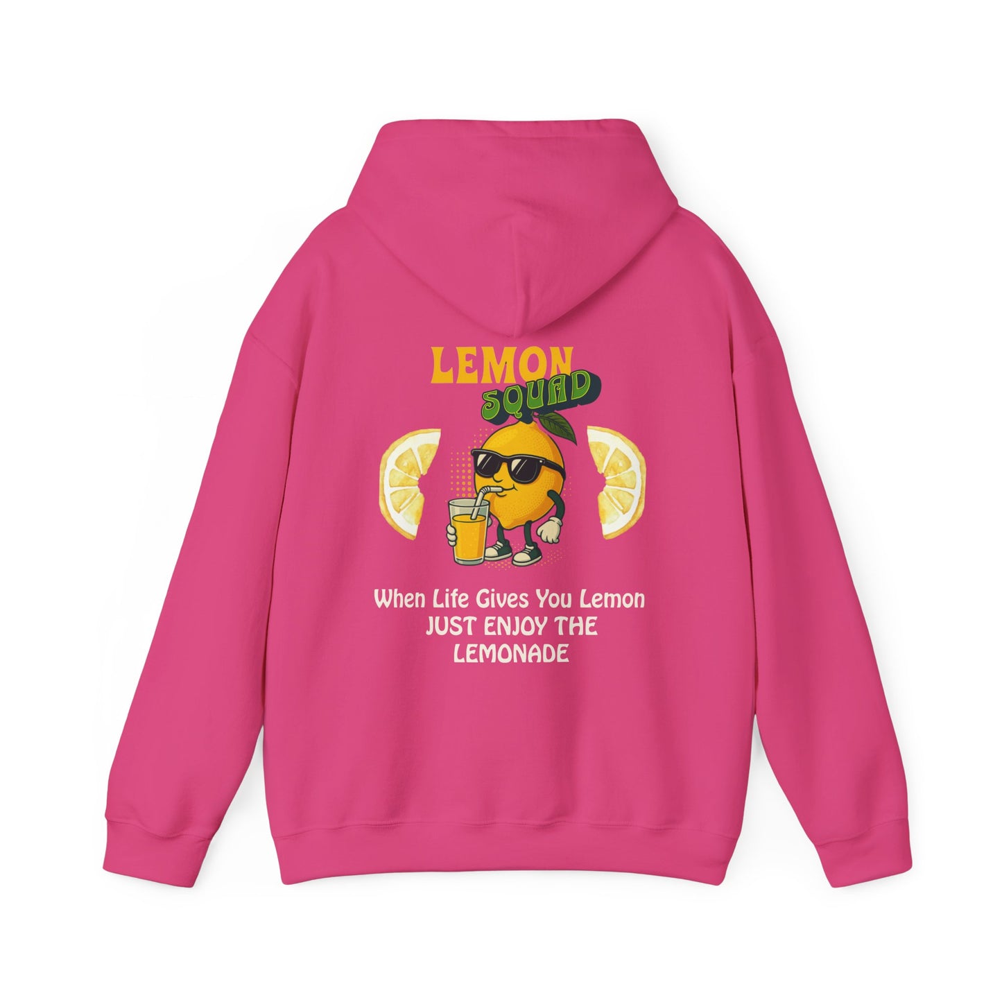 One Last Design Unisex Heavy Blend™ Hooded Sweatshirt | Lemons To Lemonade | Hoodie