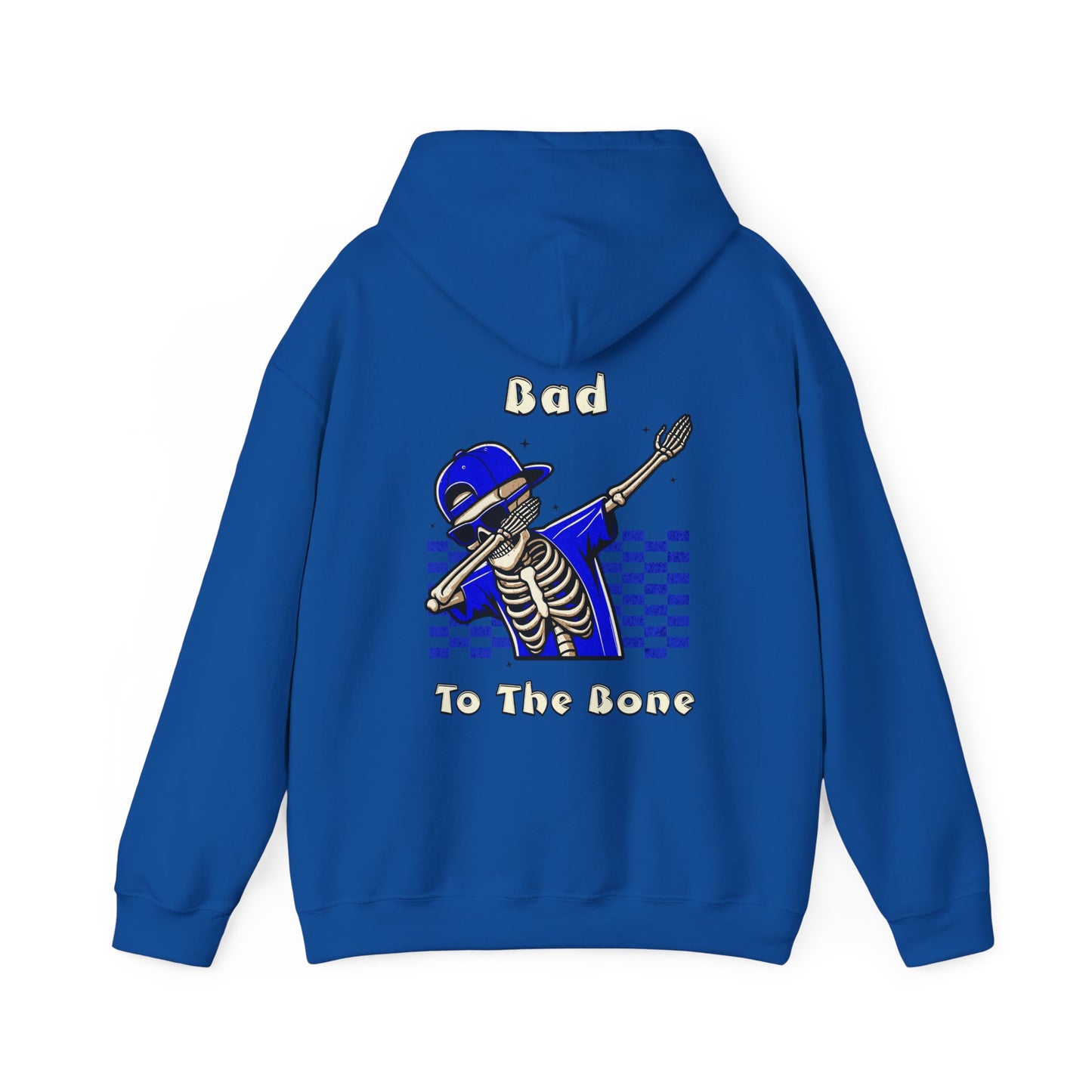 One Last Design Unisex Heavy Blend™ Hooded Sweatshirt | Bad To The Bone