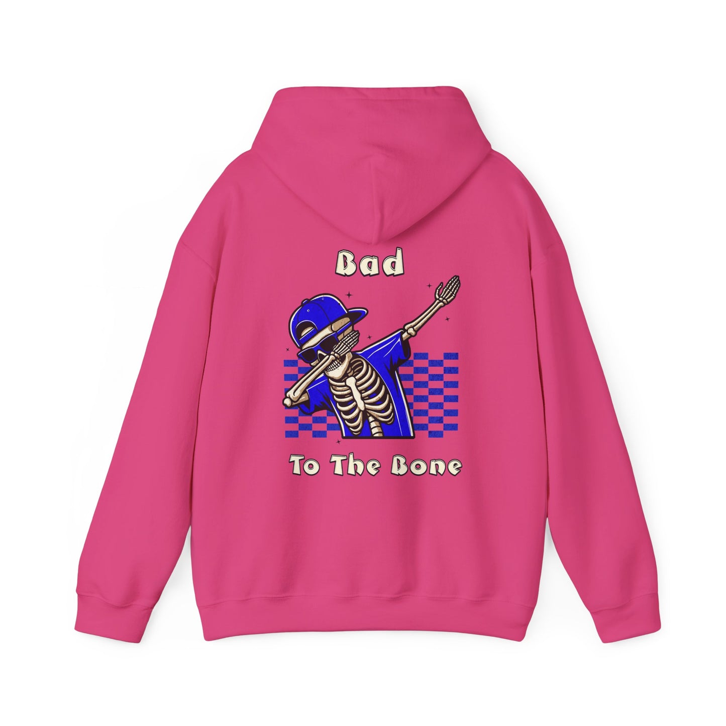 One Last Design Unisex Heavy Blend™ Hooded Sweatshirt | Bad To The Bone
