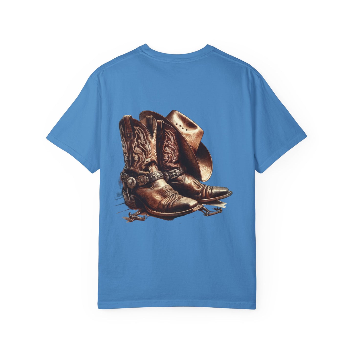 Unisex Garment-Dyed T-shirt | Western Wear Boots