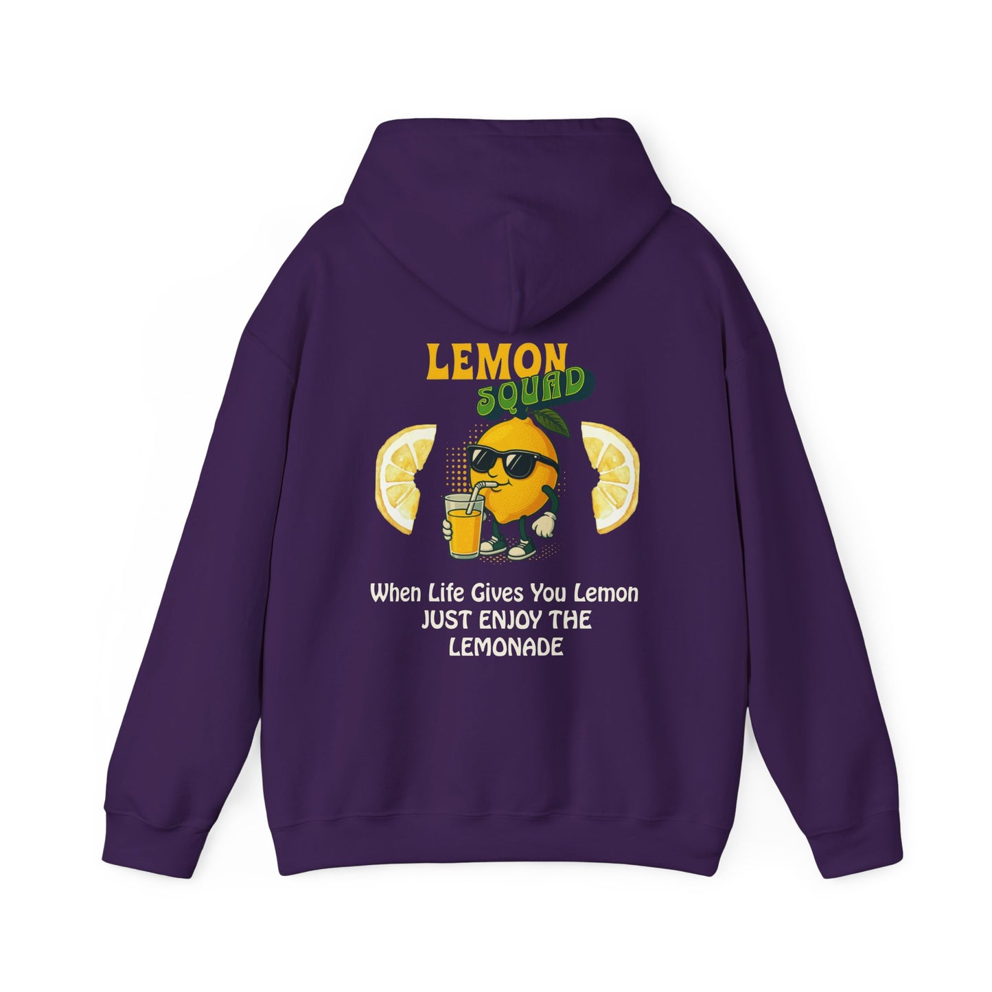 One Last Design Unisex Heavy Blend™ Hooded Sweatshirt | Lemons To Lemonade | Hoodie