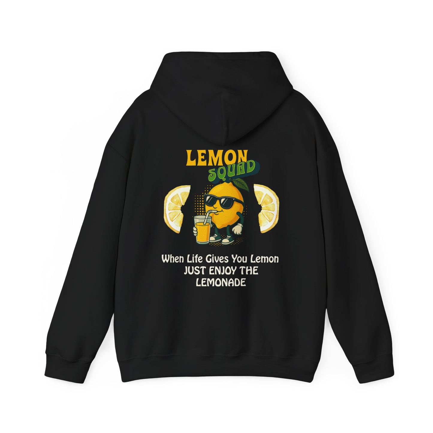 One Last Design Unisex Heavy Blend™ Hooded Sweatshirt | Lemons To Lemonade | Hoodie