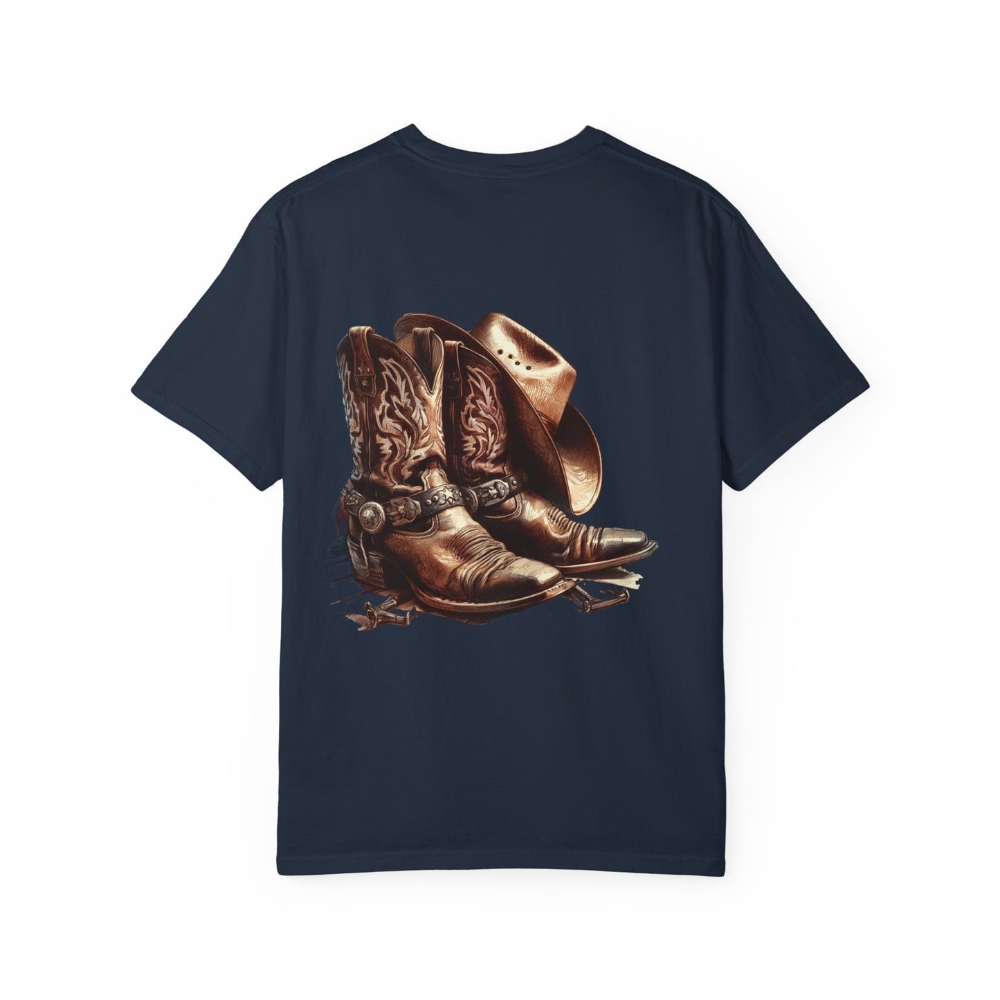 Unisex Garment-Dyed T-shirt | Western Wear Boots