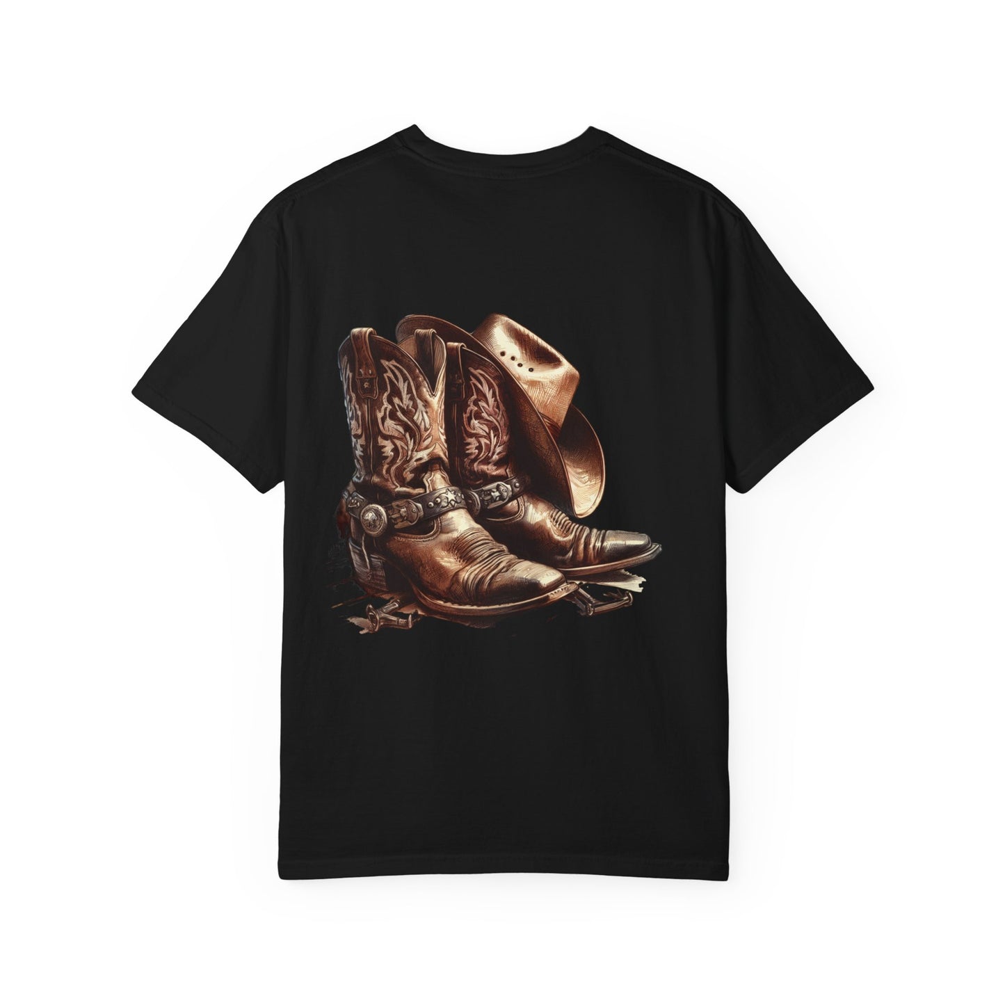 Unisex Garment-Dyed T-shirt | Western Wear Boots