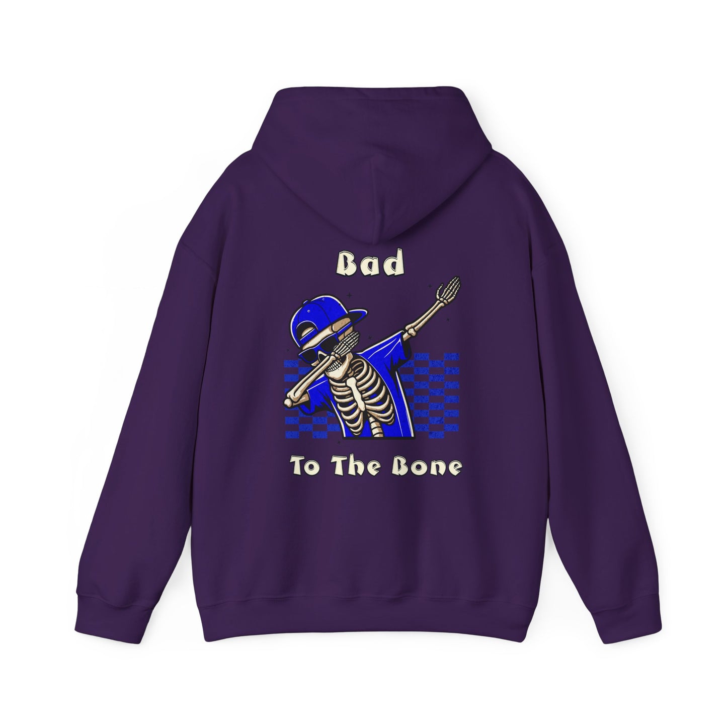 One Last Design Unisex Heavy Blend™ Hooded Sweatshirt | Bad To The Bone