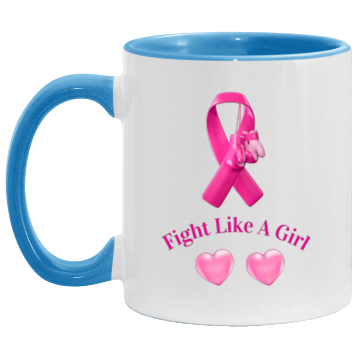 Wrap Around Mug Cancer Fight Like a Girl