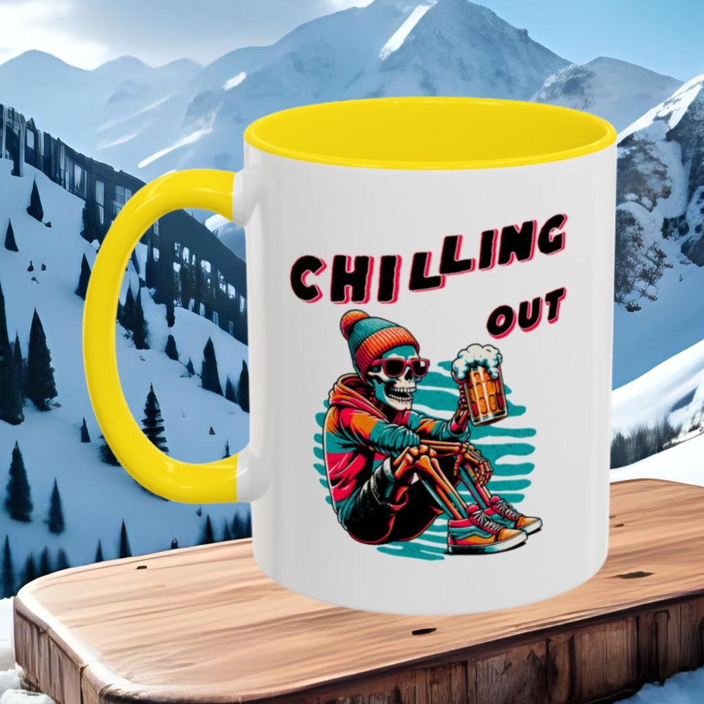 Wrap Around Mug 11 & 15 oz | Chilling Out | Coffee Mug | Mug