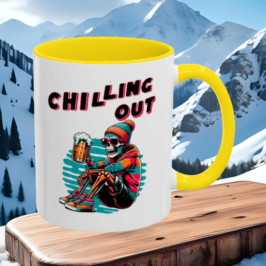Wrap Around Mug 11 & 15 oz | Chilling Out | Coffee Mug | Mug