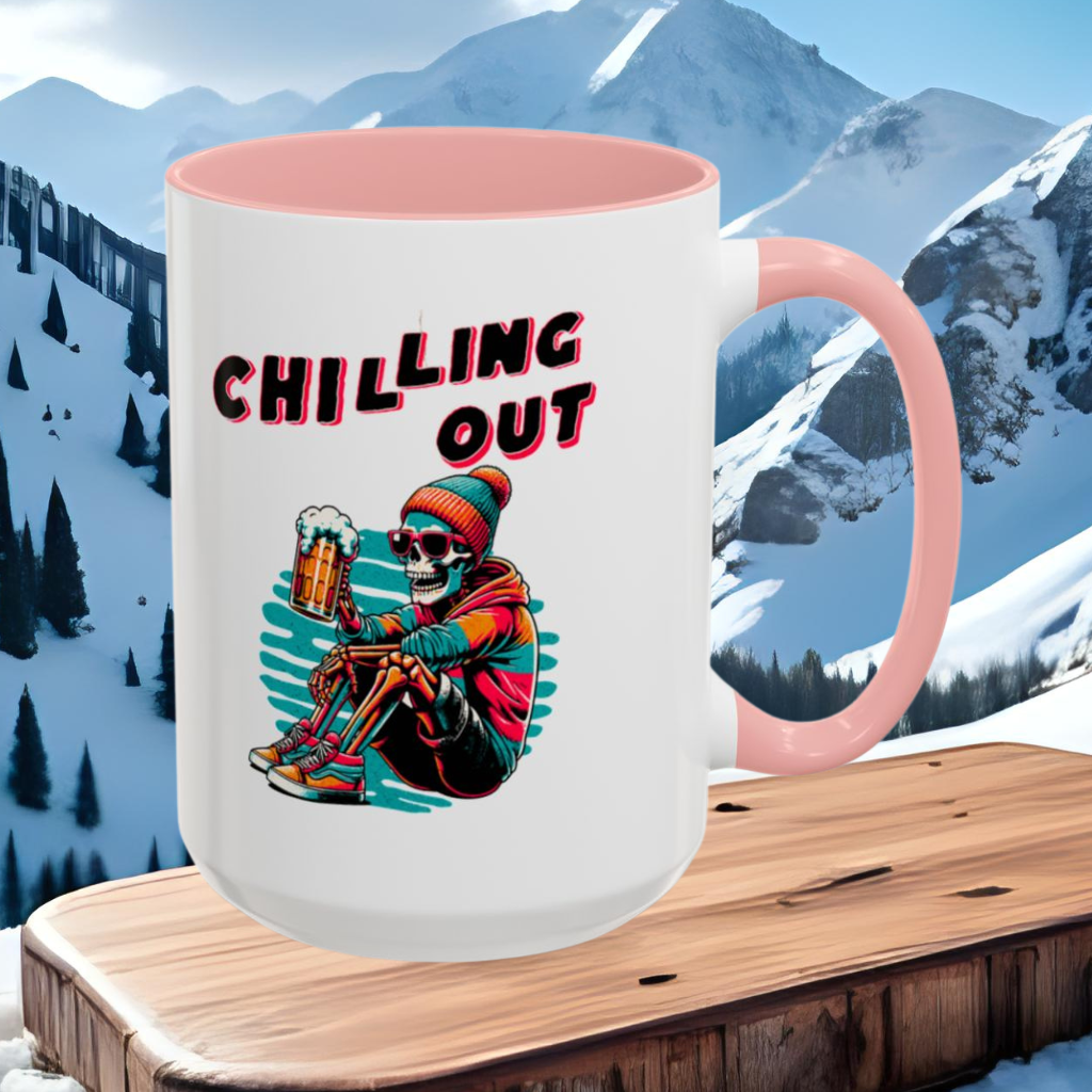 Wrap Around Mug 11 & 15 oz | Chilling Out | Coffee Mug | Mug