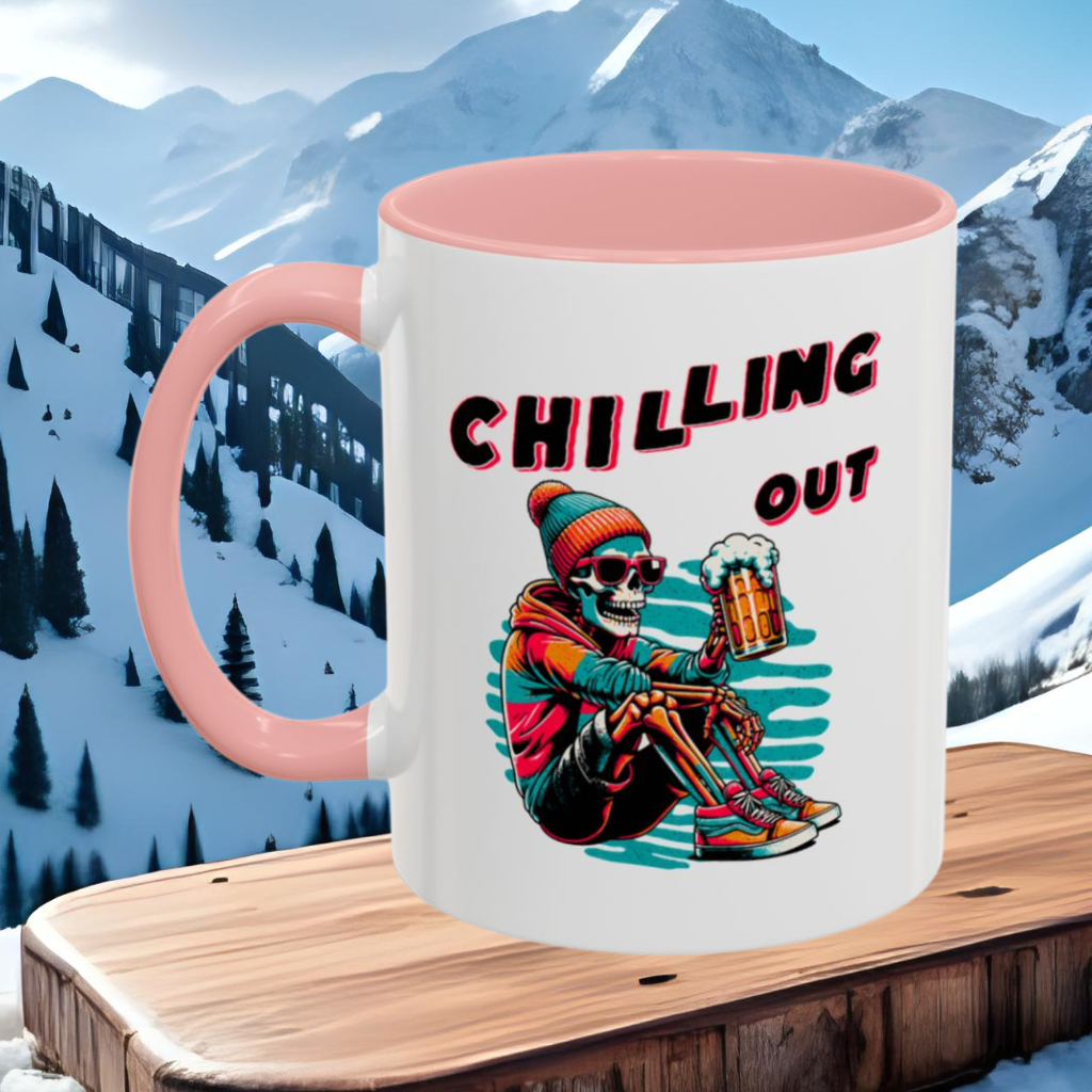 Wrap Around Mug 11 & 15 oz | Chilling Out | Coffee Mug | Mug