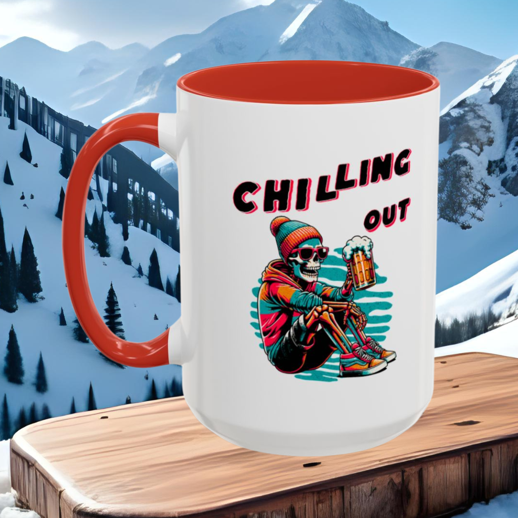 Wrap Around Mug 11 & 15 oz | Chilling Out | Coffee Mug | Mug