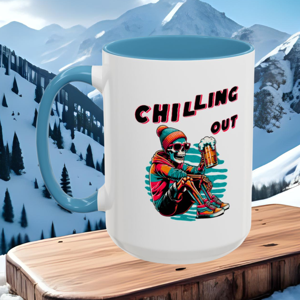 Wrap Around Mug 11 & 15 oz | Chilling Out | Coffee Mug | Mug