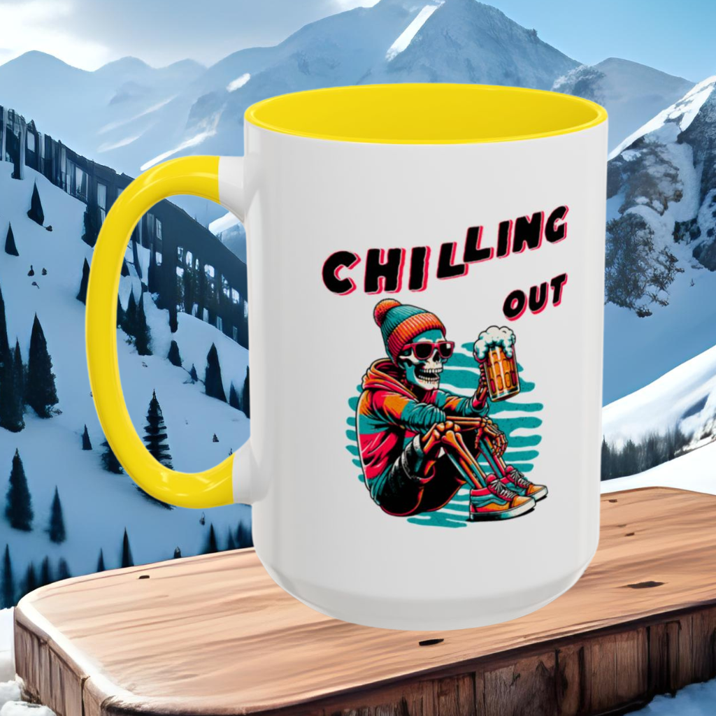 Wrap Around Mug 11 & 15 oz | Chilling Out | Coffee Mug | Mug