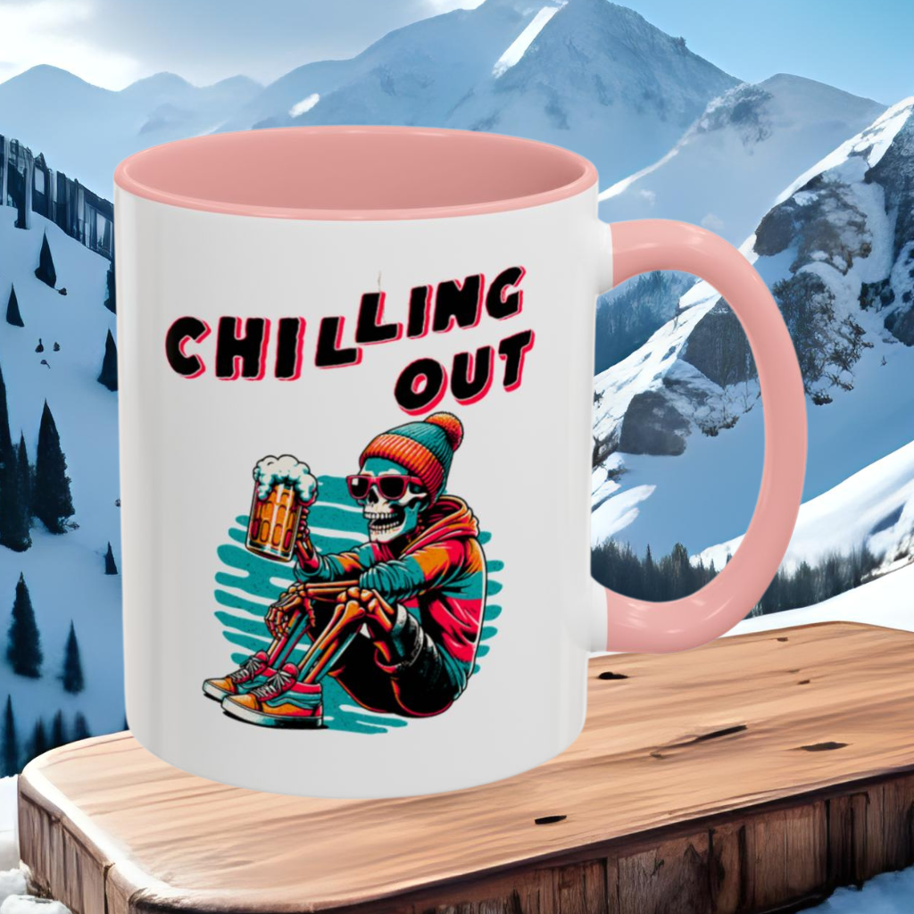 Wrap Around Mug 11 & 15 oz | Chilling Out | Coffee Mug | Mug