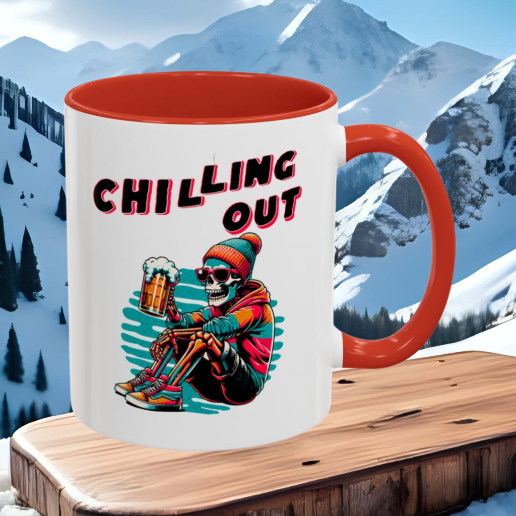 Wrap Around Mug 11 & 15 oz | Chilling Out | Coffee Mug | Mug