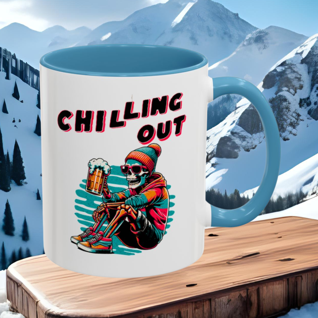 Wrap Around Mug 11 & 15 oz | Chilling Out | Coffee Mug | Mug