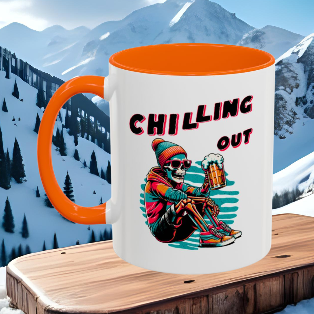 Wrap Around Mug 11 & 15 oz | Chilling Out | Coffee Mug | Mug