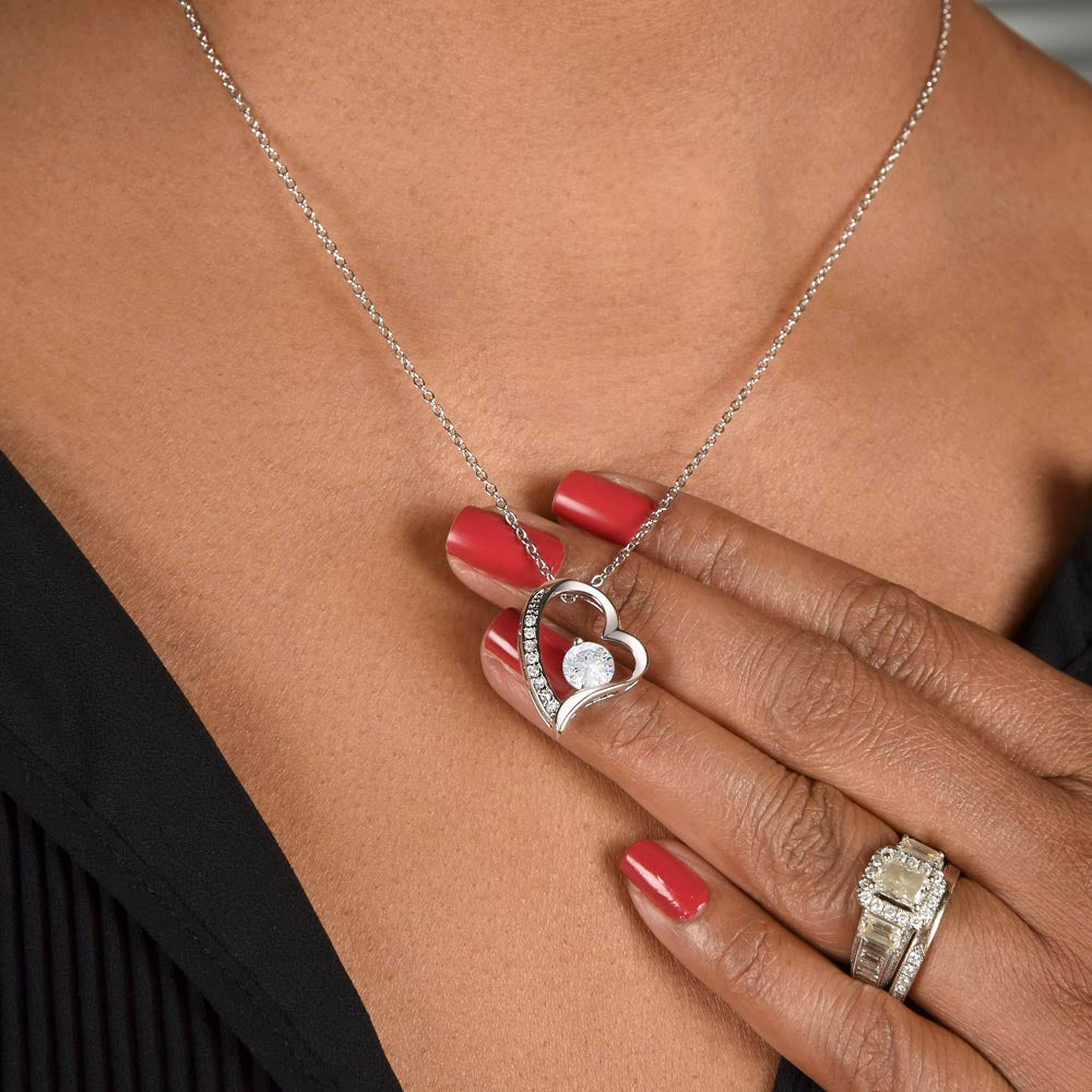 My Beautiful Wife | Love Knot Necklace | Mother's Day Gift | Love You Always