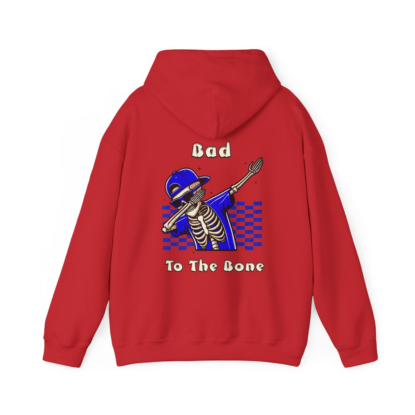 One Last Design Unisex Heavy Blend™ Hooded Sweatshirt | Bad To The Bone