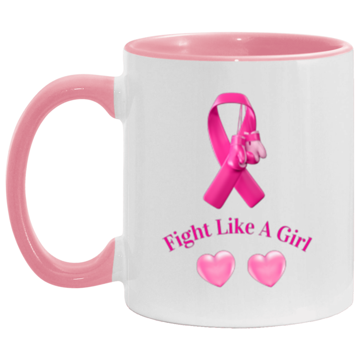 Wrap Around Mug Cancer Fight Like a Girl