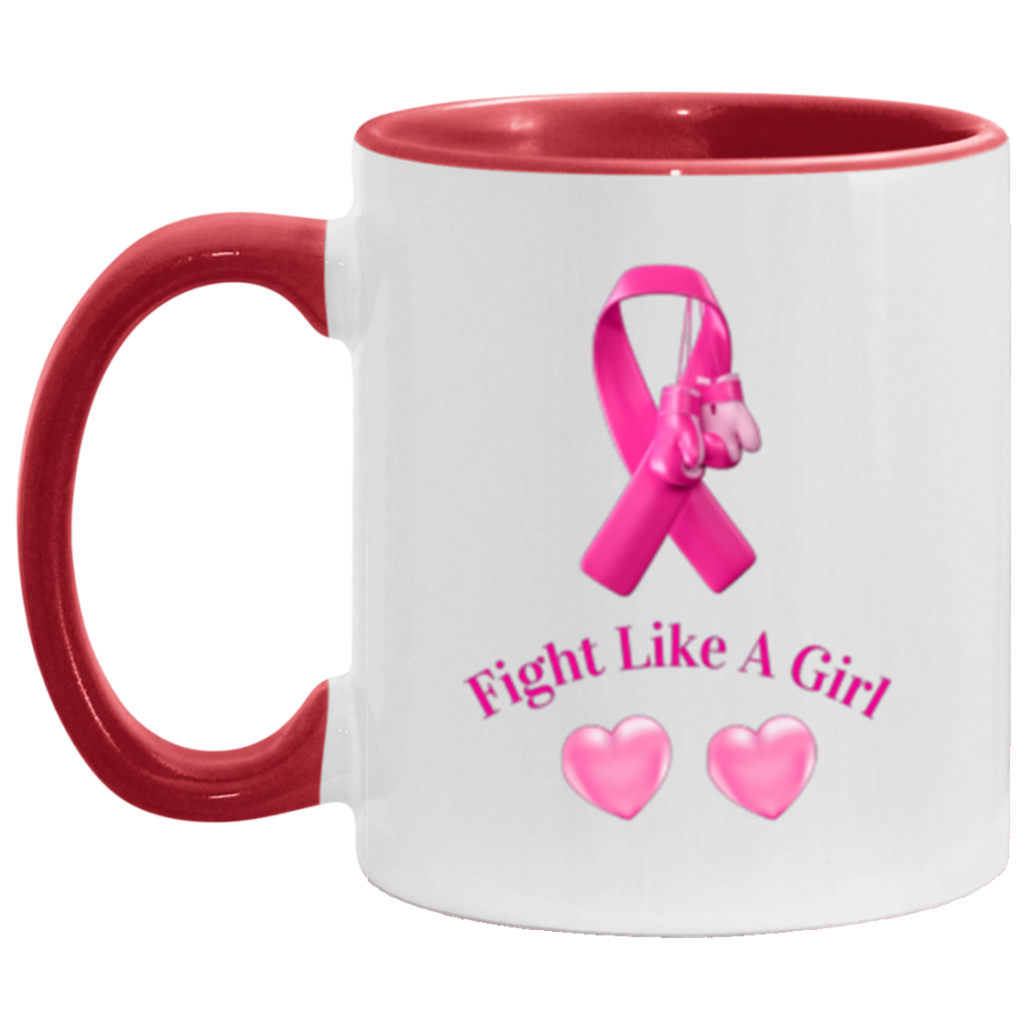 Wrap Around Mug Cancer Fight Like a Girl