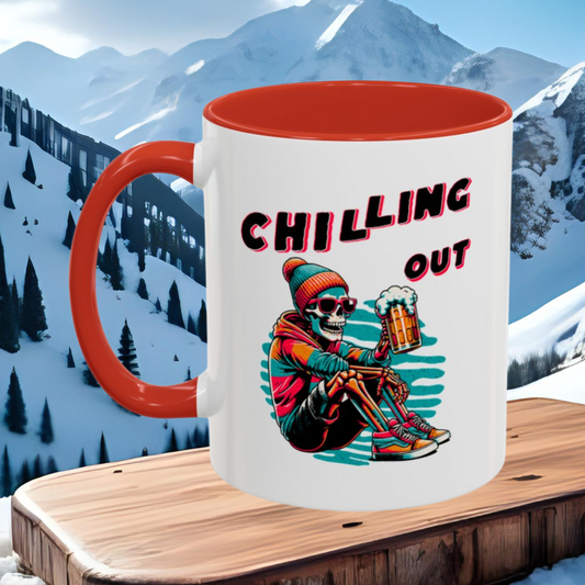 Wrap Around Mug 11 & 15 oz | Chilling Out | Coffee Mug | Mug