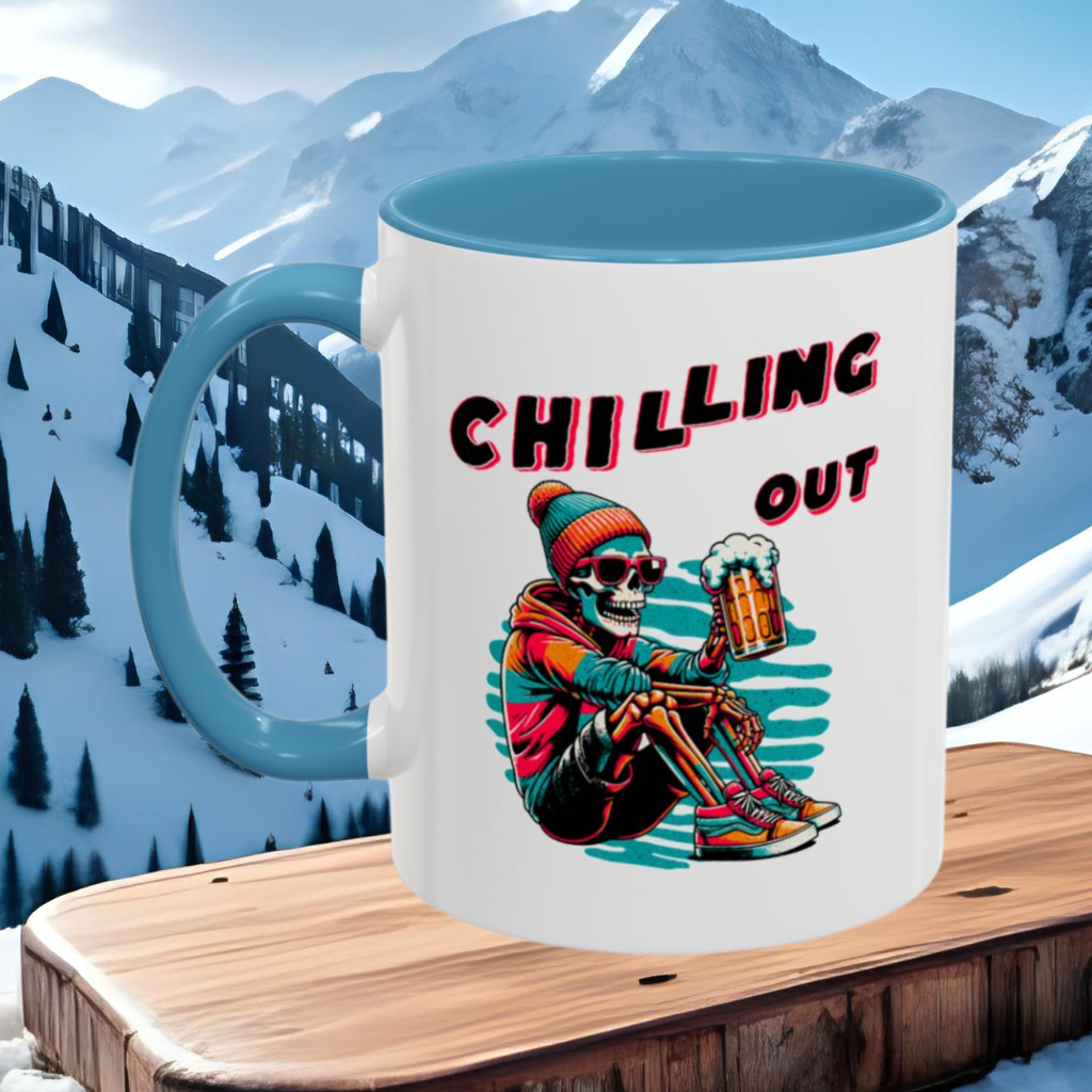 Wrap Around Mug 11 & 15 oz | Chilling Out | Coffee Mug | Mug