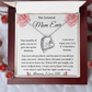 Greatest Mom Ever | Mom Love Knot Necklace | Momma, I Love You