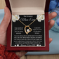 Greatest Mom Ever | Mom Love Knot Necklace | Momma, I Love You