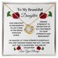 My Beautiful Daughter | Love Knot Necklace | Mother's Day Gift | Love You Always