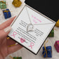 My Beautiful Wife  | Love Knot Necklace | Mother's Day Gift | Love You Always | Cancer Awareness