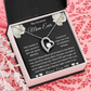 Greatest Mom Ever | Mom Love Knot Necklace | Momma, I Love You
