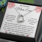 Greatest Mom Ever | Mom Love Knot Necklace | Momma, I Love You