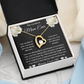 Greatest Mom Ever | Mom Love Knot Necklace | Momma, I Love You